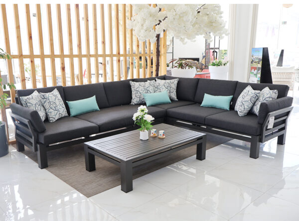 Alu L-shape sofa - Image 2